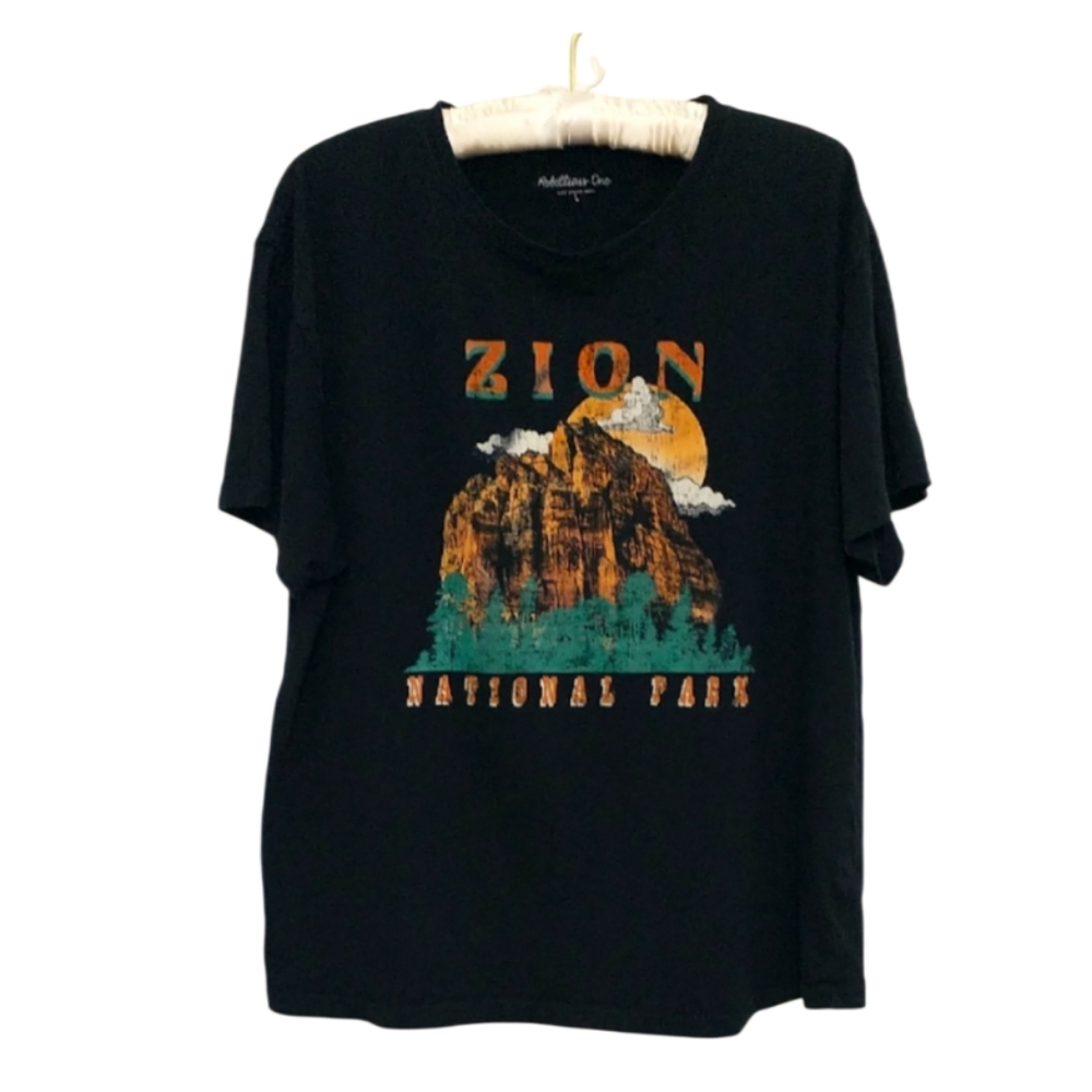 Rebellious One Black Graphic Tee